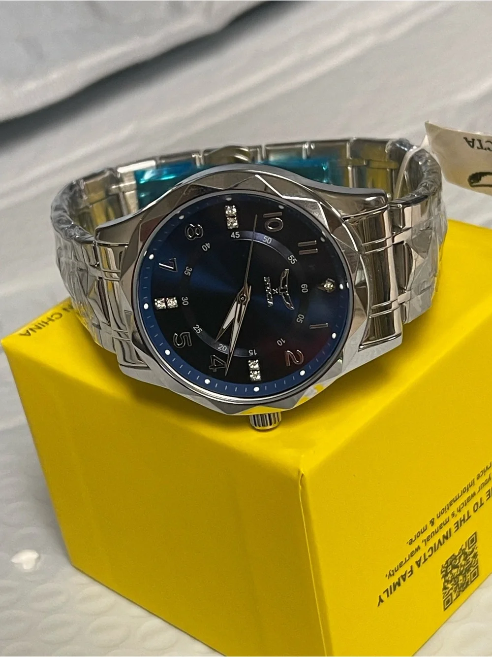 Invicta Specialty Men's Watch - 41mm, Steel (69028) Blue Dial new